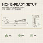 Oak Pilates Reformer dimensions and home-ready setup