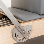 Professional Pilates Reformer with Tower – Rubberwood & 14-Spring Resistance System