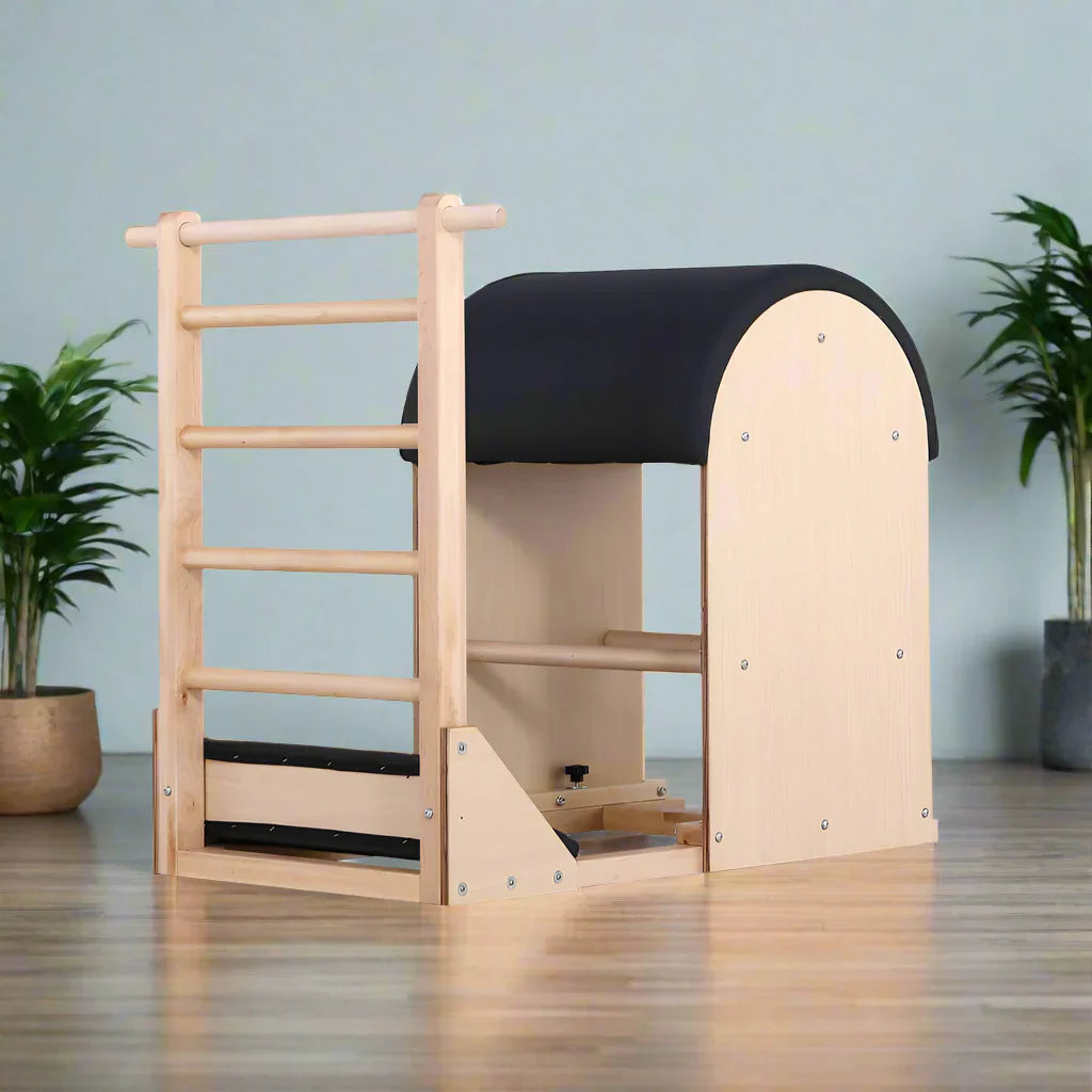 Maple Wood Frame Pilates Ladder Barrel
