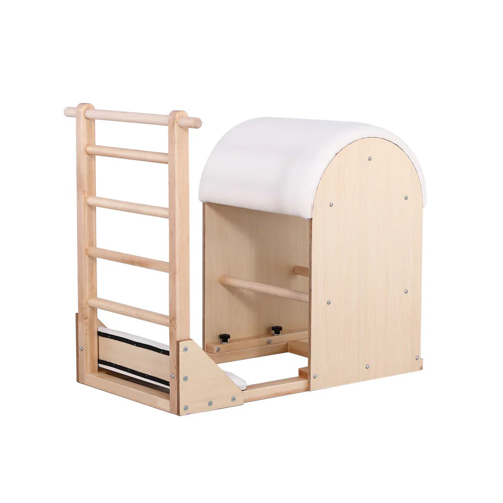 Maple Wood Frame Pilates Ladder Barrel