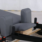 Professional Pilates Reformer with Half Trapeze Table - Grey