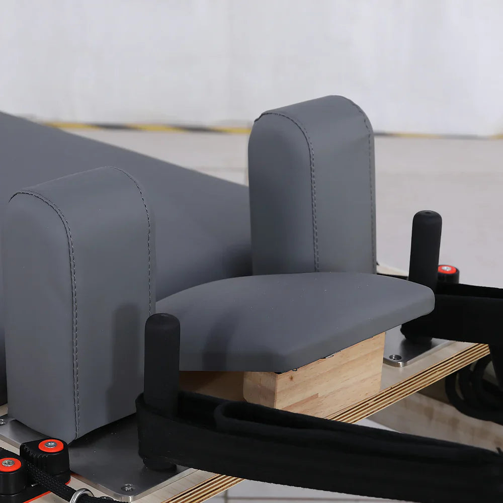 Professional Pilates Reformer with Half Trapeze Table - Grey
