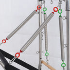 Professional Pilates Reformer with Half Trapeze Table - Grey