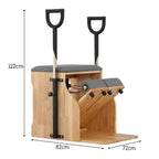 Pilates Studio Combo Set – Full Body Training Kit with Cadillac, Reformer, Ladder Barrel, Wunda Chair & Spine Corrector