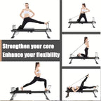 Foldable Steel-Frame Pilates Reformer – Premium Edition